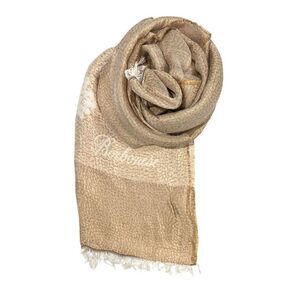 Borbonese Beige Viscose Women Women's Scarf